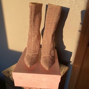 Cape Robbin. Sparkly Boot Heels. Gorgeous! Size 8.